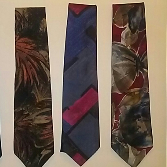 Mens vintage 80's and 90's ties - Picture 3 of 3